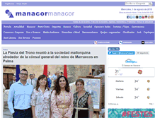 Tablet Screenshot of manacormanacor.com